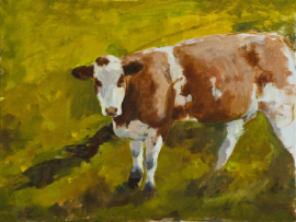 oil on canvas   (12" X 16")